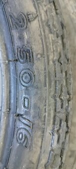 2 motorkové pneumatiky 2,50-16 Dunlop - 2