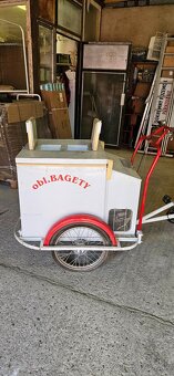 Ambulantny predajný biciklovy vozík - 2