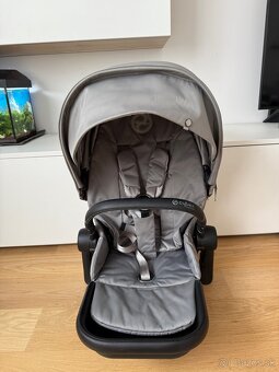 Poťah športového sedenia cybex priam 4.0 pearl grey - 2