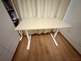 TROTTEN 120x70 cm (béžová / biela) - 2