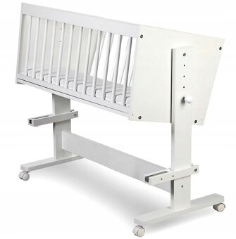 Postieľka kolíska 90x40 s kvalitným matracom ako nová - 2