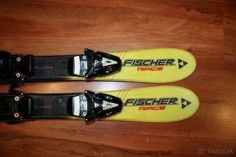 detské lyže Fischer 70 cm, hadia koža - 2