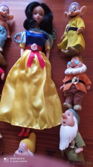 Retro hračky Snehulienka a sedem trpaslíkov - 2