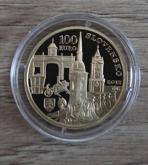 Zlatá zberateľská minca 100 € Karol III. 2012 - 2