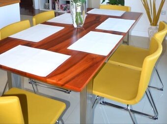 Ikea kožené stoličky - 2