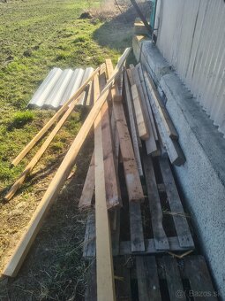 Stavebné rezivo hranoly,laty - 2