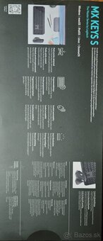 Logitech MX Keys S grafitová - 2