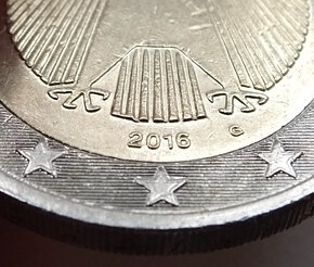 2 Euro Nemecko 2016 G - Spojené krýdla -005 - - 2