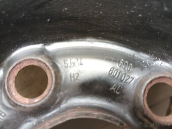 Plechové disky 5x100 r14 Škoda - 2