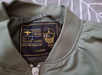 Pánska obojstranná bomber bunda NOVÁ - 2