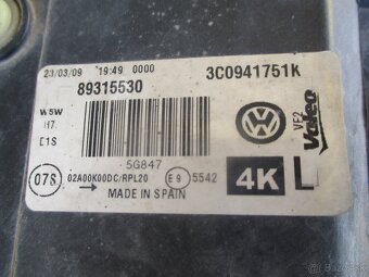 Passat B6 lave predne svetlo xenon - 2