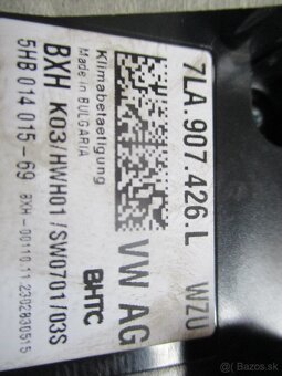 panel kurenia / climatronic VW T6 - 7LA907426L - 2
