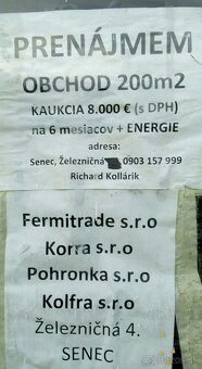 Prenájmem potraviny - 2