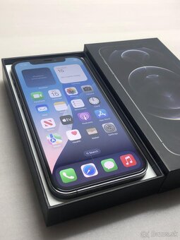 IPHONE 12 PRO • 256 GB • BATÉRIA 100 % • ČIERNA - 2