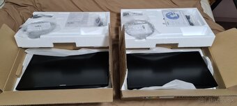 2x 24" Samsung S24F350 a stolný držiak HAMA - 2