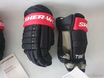 Hokejové rukavice SHERWOOD senior 14" nové,super cena - 2