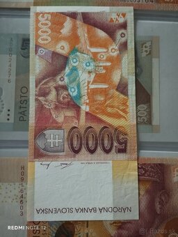 Predam 5000.korunu seriu H - 2