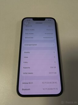 iPhone 13 pamäť 256GB - 2