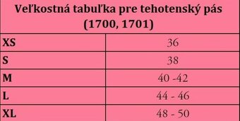 Tehotenský pás - zaručená NEMECKÁ kvalita - 2