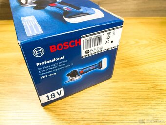 Bosch GWS 18V-8 aku uhlová brúska NOVÁ NEOTVORENÁ - 2