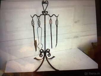 Tepany svietnik + krbova sada - 2
