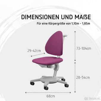 Moll Maximo Forte - detska rastuca stolicka - 2