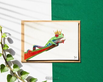 ''The Frog Prince'' - Hyperrealistická kresba - 2