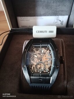 Hodinky Cerutti Ovaro Black - 2