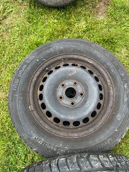 Plechace s pneumatikami 5x110 195/65 r15 - 2