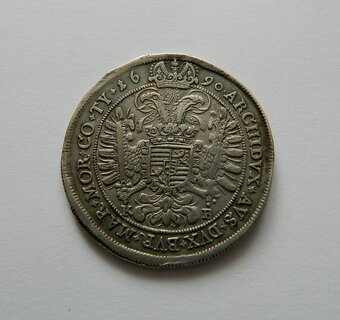 Predám 1 toliar 1690 KB Leopold I. - 2