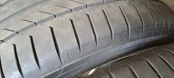 Predám 2ks jazdené letné 235/45r18-94W Continental - 2