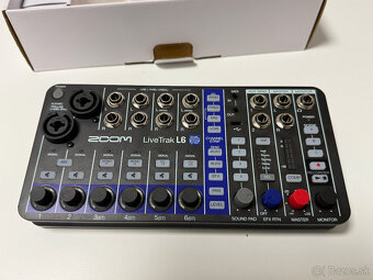 Predám Zoom LiveTrak L-6 - 2