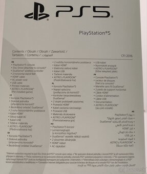 Playstation 5 Slim - NOVÁ ORIGINÁL BALENIE - 2