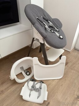 Jedálenská stolička STOKKE STEPS s pohodlným lehátkom - 2