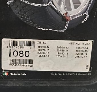 Snehové reťaze THULE CB-12 080 - 2