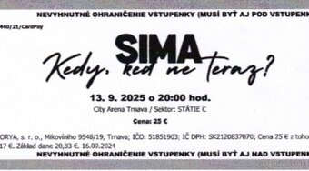 Sima lístky - 2