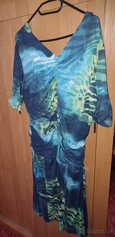 Upletove farebne saty pre moletky xxl - 2