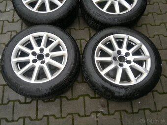 Elektrony Audi A4 5x112 r16, zimne pneu 205/60 r16 - 2
