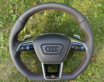 AUDI A6 A7 4K A8 D5 E-TRON SPORTOVY VOLANT - vyhrievany - 2