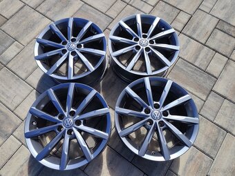 5x100 r16 hliníkové disky Audi, Skoda, Volkswagen, Seat - 2