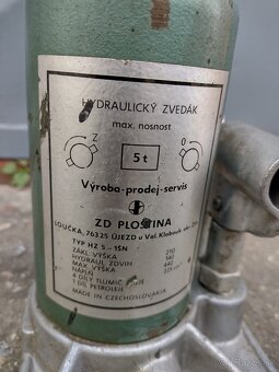 Hydraulický zdvihák 5t - 2