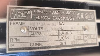 Pätkové elektromotory s vrtuľou 4 kW - 2