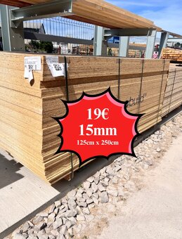 OSB dosky, stavebné rezivo, tatransky profil, KVH - 2