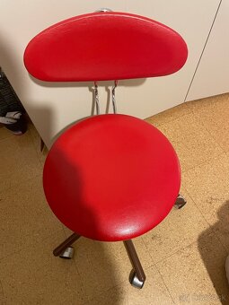 Retro stolička na kolieskach - 2