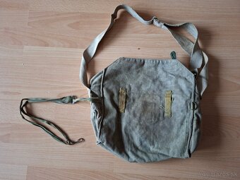 ČSĽA vojenská malá polní bez knoflíků s bederním popruhem - 2