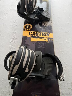 Snowboard + topánky - 2