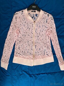 Čipkovaný TOP ruzovy - veľ. M - 2