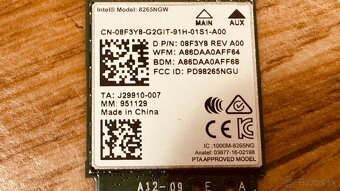 Intel 8265NGW Wi-Fi/Bluetooth modul - 2