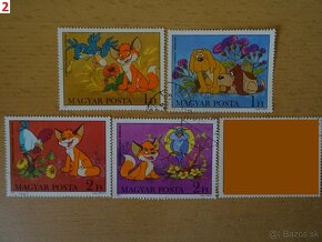Nádherné poštové známky ROZPRÁVKOVÉ A DETSKÉ MOTÍVY - 2