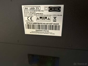 TV Blaupunkt 50" 127cm starší plne funkčný bez záruky - 2